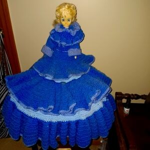 Hand Crochet Gorgeous Blonde Doll